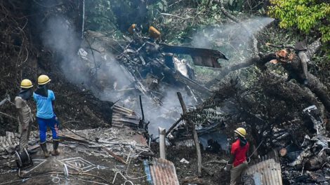 Accidente aéreo en la India con trece muertos