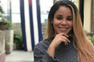 Claudia Montero Lescaille, acusada por presunto desorden público