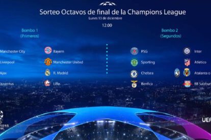 Sorteo Champions League para octavos de final
