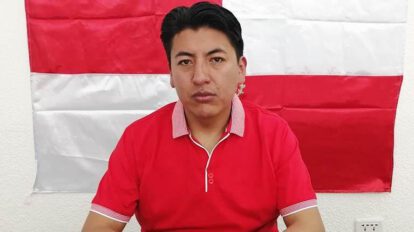 El excívico Marco Antonio Pumari
