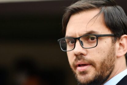 Marco Pumari en audiencia cautelar en Potosí