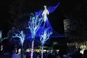 Encendido de luces navideñas en Oruro