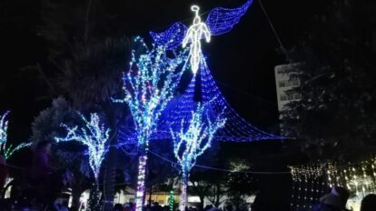 Encendido de luces navideñas en Oruro