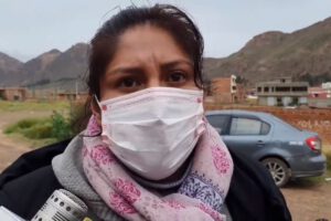 María Isabel Cusi en vigilia por Marco Pumari