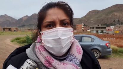 María Isabel Cusi en vigilia por Marco Pumari
