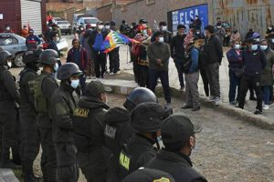 Detención de Pumari en Uncía