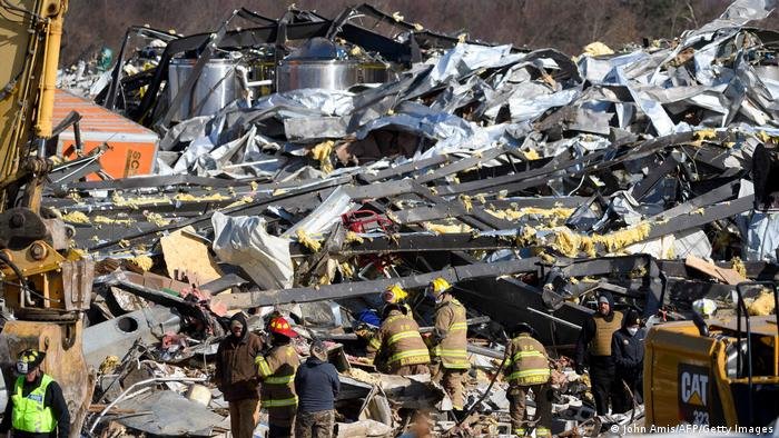 Tornados en Estados Unidos dejaron al menos 80 muertos solo en Kentucky