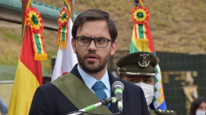 El ministro de Gobierno, Eduardo Del Castillo asegura protestas garantizadas solo si son pacíficas