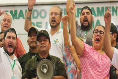 Motín policial 2019 en Santa Cruz
