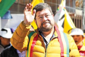 El candidato Samuel Doria Medina en el Congreso de Unidad Nacional