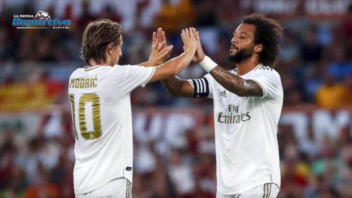 Marcelo y Luka Modric positivo a coronavirus