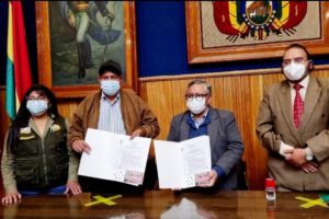 Convenio Sernap UTO para fortalecer gestión integral del Parque Sajama