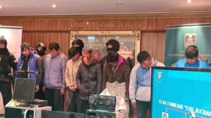 Aprehenden a siete antisociales en La Paz y El Alto