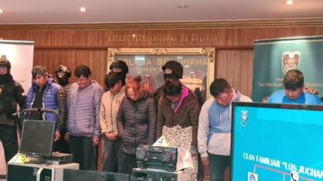 Aprehenden a siete antisociales en La Paz y El Alto