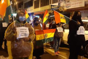 Bloque de Unidad marcha por la libertad de perseguidos políticos