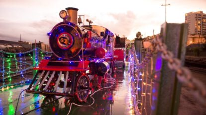 Tren Navideño de Ferroviaria Andina en Oruro