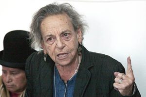 Amparo Carvajal, presidenta de la Apdhb