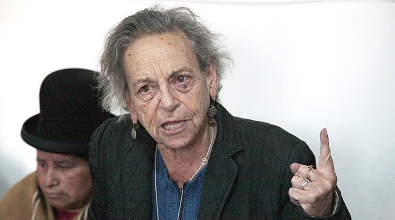 Amparo Carvajal, presidenta de la Apdhb