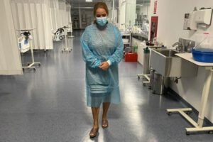 Aprehensión de Angélica Sosa por el caso ítems fantasmas