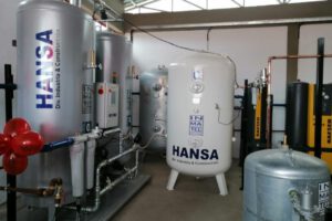 Planta de oxígeno en el Centro de Salud María Auxiliadora