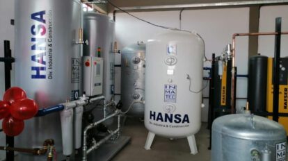 Planta de oxígeno en el Centro de Salud María Auxiliadora