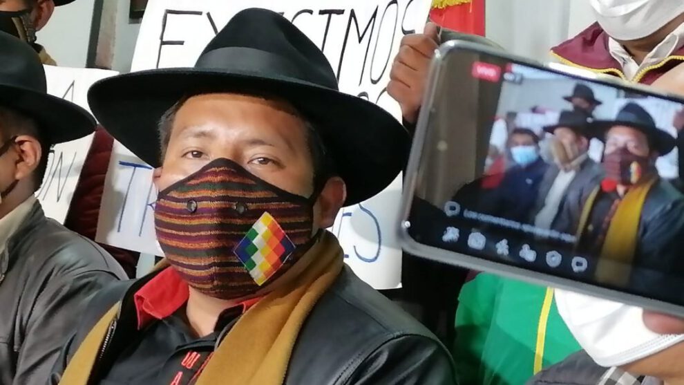 Santos Quispe se pronunció tras ser imputado por la Fiscalía
