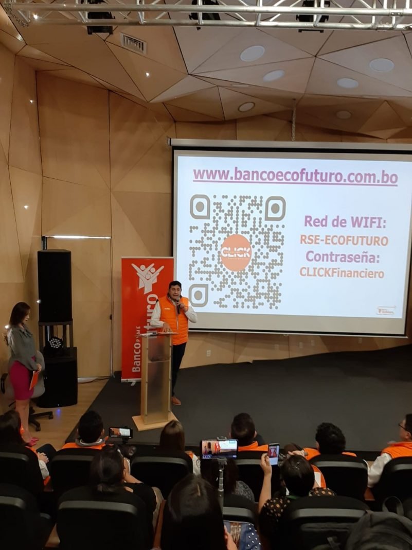 CLICK Financiero de Banco Ecofuturo para educación financiera y sorteo de premios