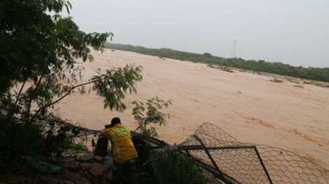 Niña arrastrada por el río Piraí