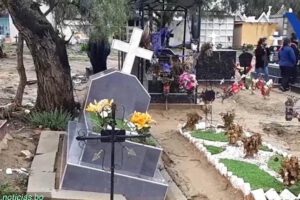 Tumbas inundadas en Punata por Covid-19