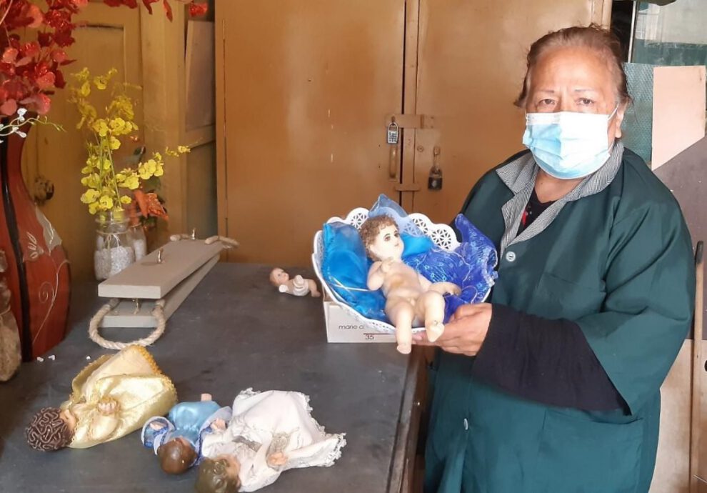 Restauración de niñitos en el Taller San Simón