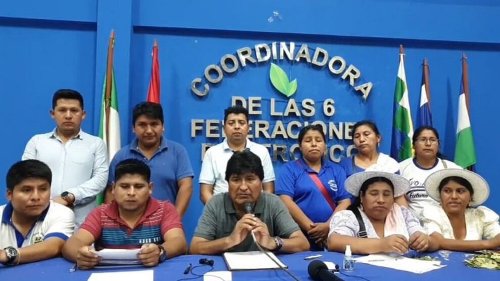 Cocaleros desisten de evaluar al gabinete del Presidente en su ampliado del 30 de diciembre