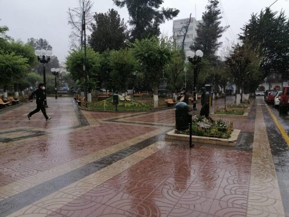 Lluvias en Oruro durante la última semana del año