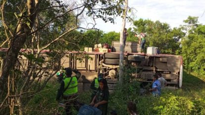 Accidente en San José de Chiquitos