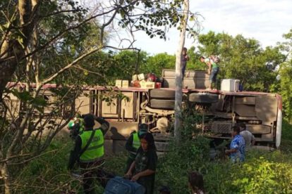 Accidente en San José de Chiquitos