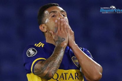 Carlos Tevez en la noche amarilla del Barcelona de Guayaquil