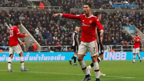 Cristiano Ronaldo se molestó por el empate que perjudica al Manchester United