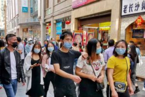China récord de casos positivos de Covid-19