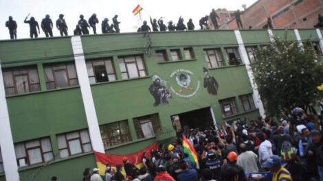 Caso motín en Cochabamba relacionado con la Resistencia Juvenil Cochala