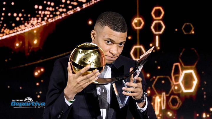 Kylian Mbappé fue elegido el mejor jugador del año para los Globe Soccer Awards