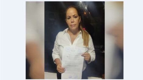 Angélica Sosa cumple detención preventiva