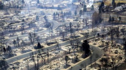 Incendio forestal en Colorado