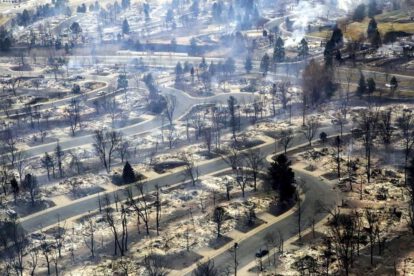 Incendio forestal en Colorado