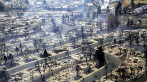 Incendio forestal en Colorado