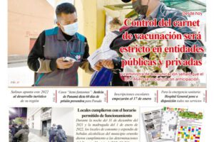 Edición impresa La Patria