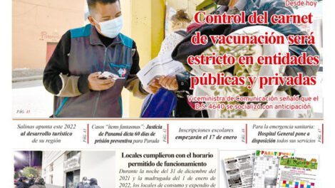 Edición impresa La Patria