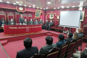 Año judicial 2022 inaugurado por el Tribunal Departamental de Justicia de Oruro