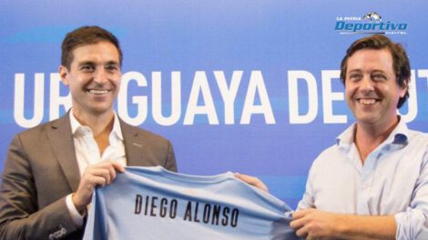 Diego Alonso presentado como seleccionador de Uruguay