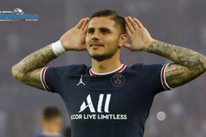 Mauro Icardi en la actualidad juega en el PSG