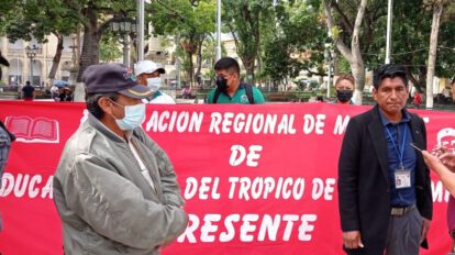 Evo Morales disculpas maestros en Cochabamba