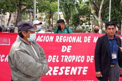 Evo Morales disculpas maestros en Cochabamba